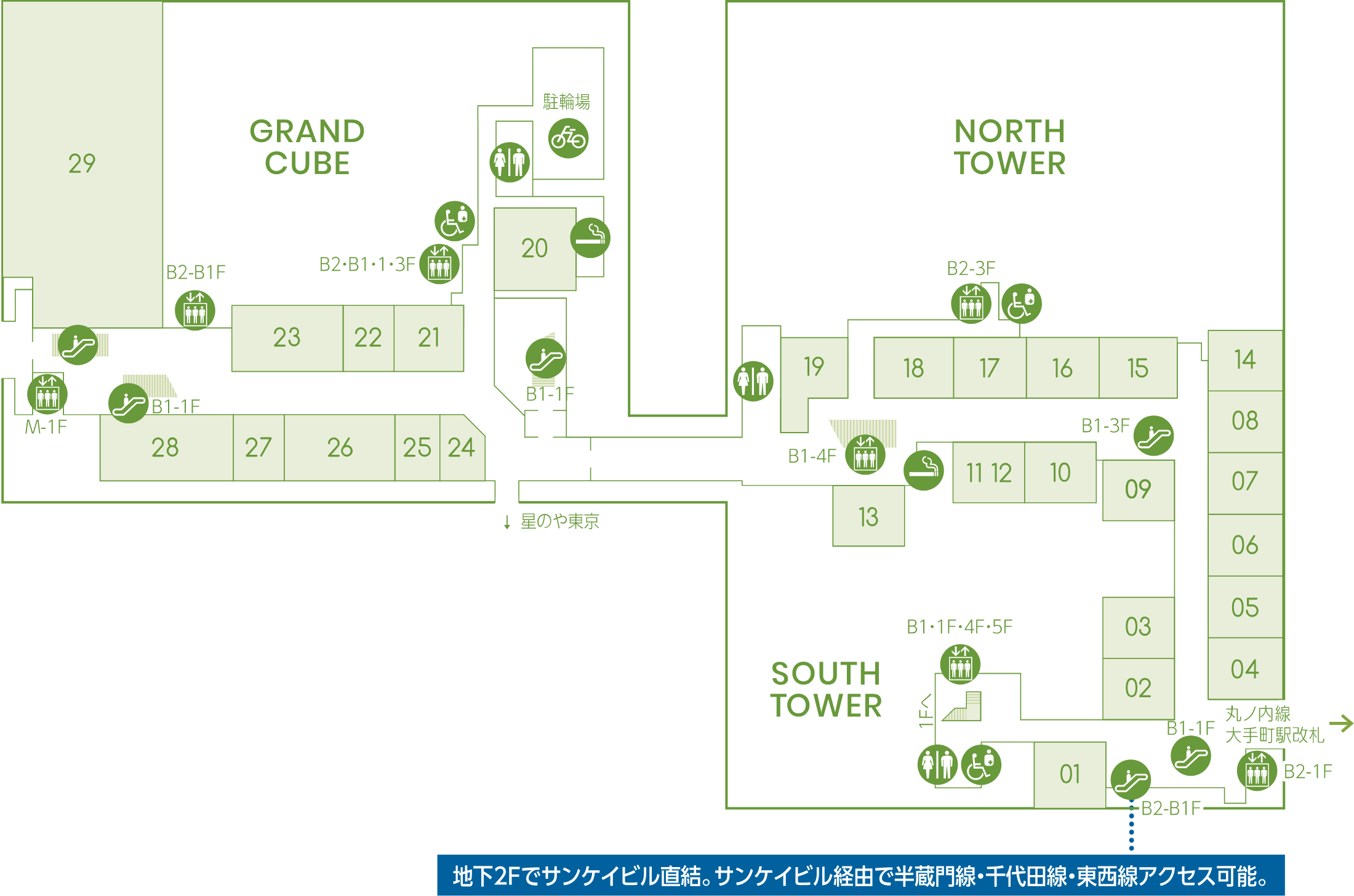 素材酒場 酵然美健 大手町店 和食 ショップガイド 大手町フィナンシャルシティ ショップ レストラン